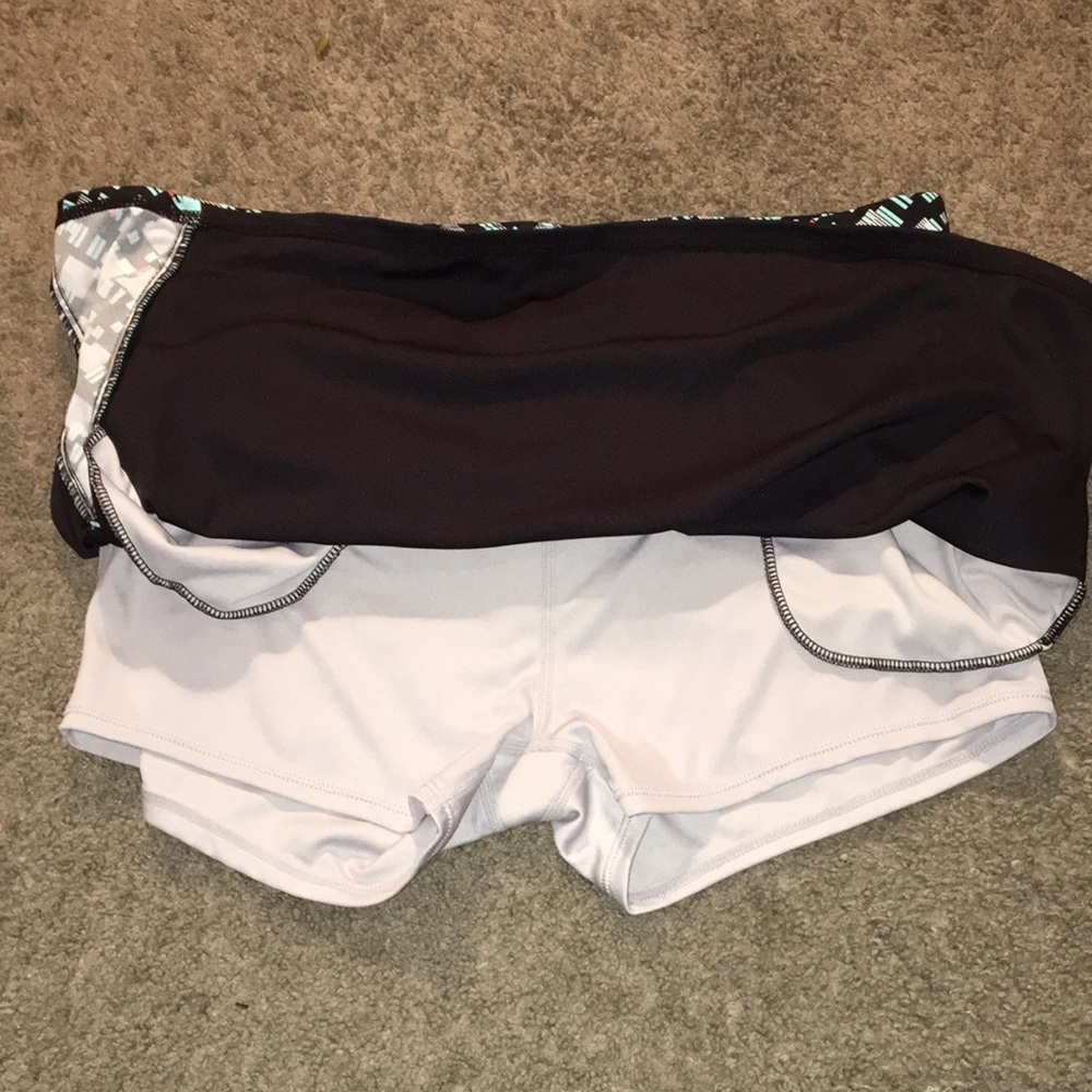 GSX by Grand Slam Black w Multicolored Waist Skort - Picture 4 of 6